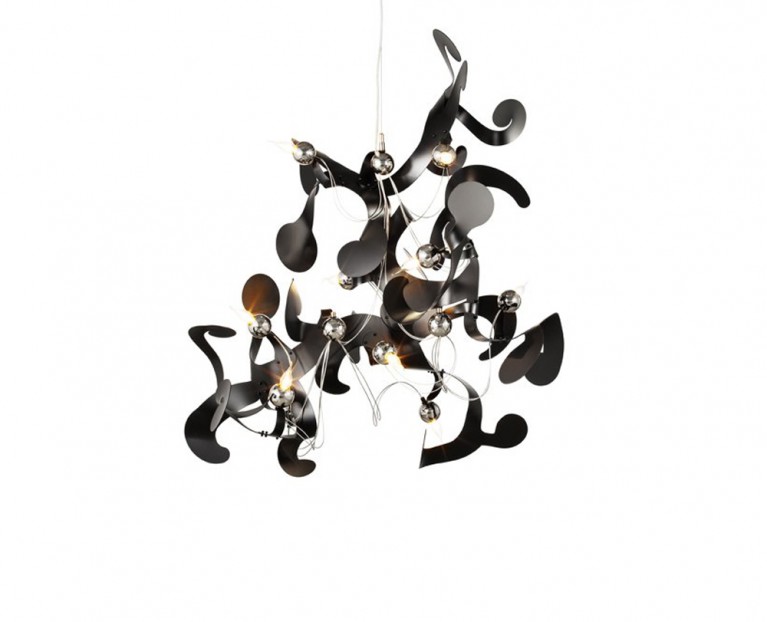 brandvanegmond_main_kelp150_chandelier_black_matt_and_nickel_light_globes