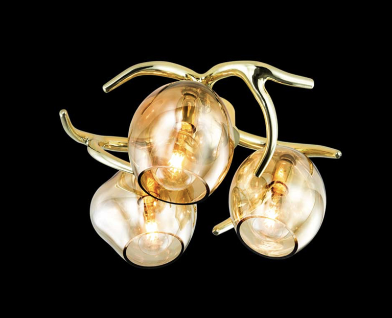 ersa ceiling lamp -ERSA3BR-GLCLE